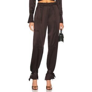 Nicholas 'Erato' Black Silk Pant Size 2